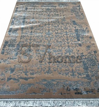 Акриловий килим Manyas P0920 D.Beige-Blue - высокое качество по лучшей цене в Украине.