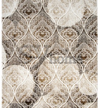 Акриловий килим Nirvana (Нирвана) 3128A BROWN / BEIGE - высокое качество по лучшей цене в Украине.