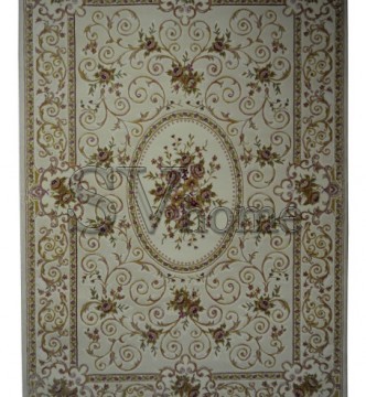 Акриловий килим Sandora 9932A cream - высокое качество по лучшей цене в Украине.