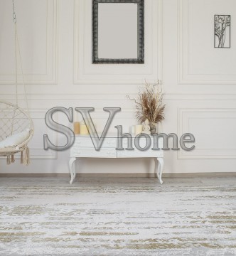 Акриловый ковер VALS W6177 Ivory-Green - высокое качество по лучшей цене в Украине.
