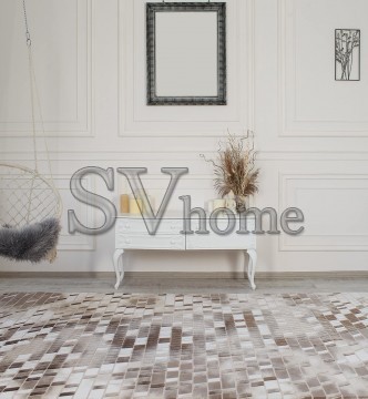 Акриловий килим Vals W8375 Beige-D.Beige - высокое качество по лучшей цене в Украине.