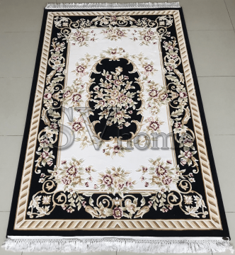Акриловий килим Zarina 2684A cream - navy - высокое качество по лучшей цене в Украине.