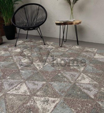 Синтетичний килим ALMINA 118595 8-grey/blue - высокое качество по лучшей цене в Украине.