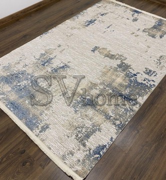 Бавовняний килим Girit GR21E , GREY BLUE - высокое качество по лучшей цене в Украине.