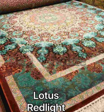 Іранський килим Diba Carpet Lotus redlight - высокое качество по лучшей цене в Украине.