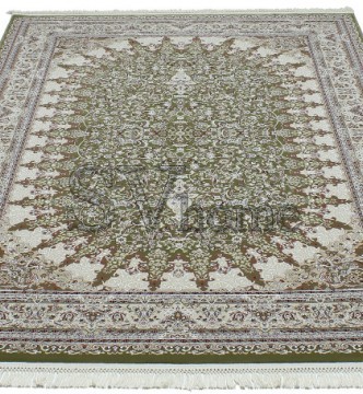 Високощільний килим Esfahan 4996F green-ivory - высокое качество по лучшей цене в Украине.