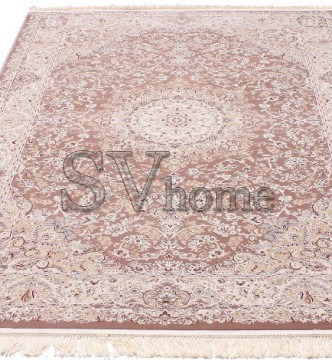 Високощільний килим Esfahan 7786B brown-ivory - высокое качество по лучшей цене в Украине.