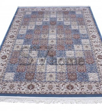 Високощільний килим Esfahan 9468A blue-ivory - высокое качество по лучшей цене в Украине.