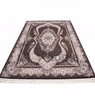 Високощільний килим Esfahan 9839A D.Brown-Ivory - высокое качество по лучшей цене в Украине.