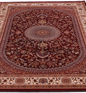 Високощільний килим Imperia 8357A d.red-ivory - высокое качество по лучшей цене в Украине.