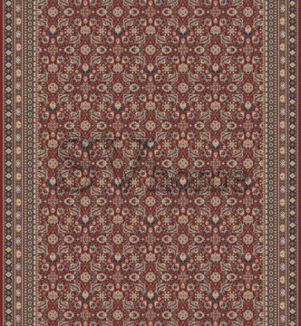 Високощільний килим Kasbah 12176-474 red - высокое качество по лучшей цене в Украине.