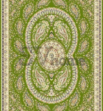 Иранский ковер Marshad Carpet 3013 Green - высокое качество по лучшей цене в Украине.