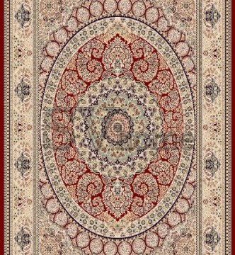 Иранский ковер Marshad Carpet 3016 Red - высокое качество по лучшей цене в Украине.