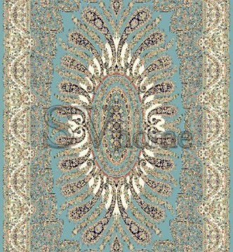 Іранський килим Marshad Carpet 3025 Blue - высокое качество по лучшей цене в Украине.