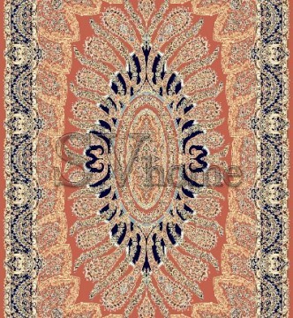 Иранский ковер Marshad Carpet 3025 Red - высокое качество по лучшей цене в Украине.