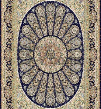 Иранский ковер Marshad Carpet 3026 Dark Brown - высокое качество по лучшей цене в Украине.
