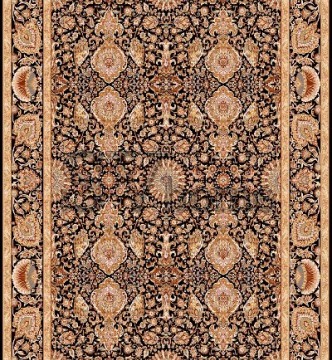 Иранский ковер Marshad Carpet 3042 Dark Brown - высокое качество по лучшей цене в Украине.