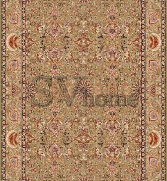 Иранский ковер Marshad Carpet 3042 Green - высокое качество по лучшей цене в Украине.