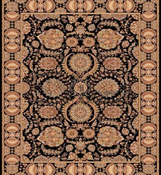 Іранський килим Marshad Carpet 3043 Black - высокое качество по лучшей цене в Украине.