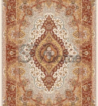 Иранский ковер Marshad Carpet 3054 Cream Red - высокое качество по лучшей цене в Украине.