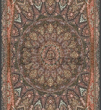 Иранский ковер Marshad Carpet 3055 Silver - высокое качество по лучшей цене в Украине.