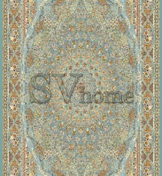 Иранский ковер Marshad Carpet 3056 Blue - высокое качество по лучшей цене в Украине.