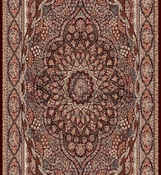 Иранский ковер Marshad Carpet 3056 Brown - высокое качество по лучшей цене в Украине.