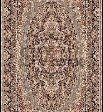 Иранский ковер Marshad Carpet 3059 Black - высокое качество по лучшей цене в Украине.