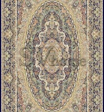 Іранський килим Marshad Carpet 3059 Dark Blue - высокое качество по лучшей цене в Украине.