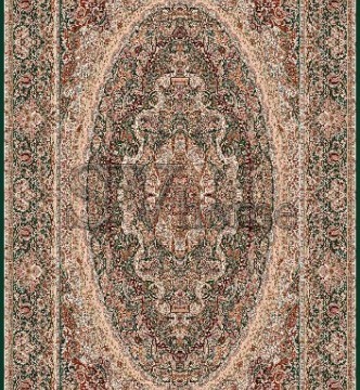 Иранский ковер Marshad Carpet 3059 Dark Green - высокое качество по лучшей цене в Украине.