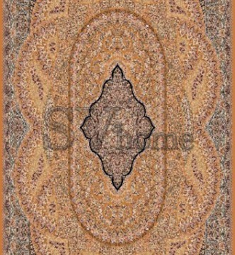 Иранский ковер Marshad Carpet 3062 Dark Orange - высокое качество по лучшей цене в Украине.