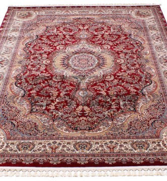 Високощільний килим Sehrazat 9207A Red Cream - высокое качество по лучшей цене в Украине.