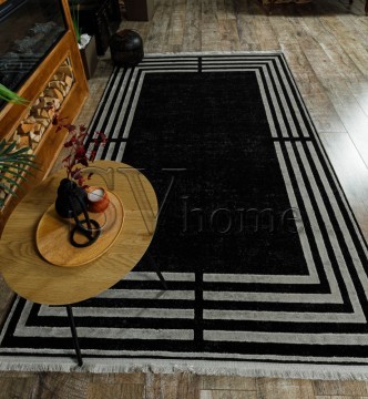 Високощільний килим Taboo PLUS AF48E black/grey - высокое качество по лучшей цене в Украине.