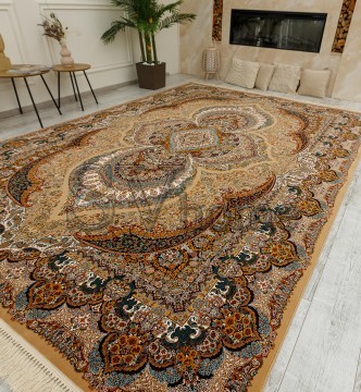 Перський килим Tabriz 35-BE BEIGE - высокое качество по лучшей цене в Украине.