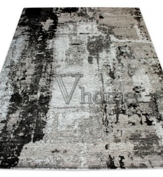 Синтетичний килим Almina 127514 8-Grey/Black - высокое качество по лучшей цене в Украине.