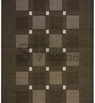 Безворсовий килим Natura 20079 Black Silver - высокое качество по лучшей цене в Украине.