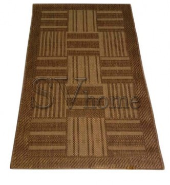 Безворсовий килим Sisal 00041 gold-beige - высокое качество по лучшей цене в Украине.