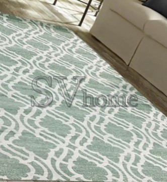 Безворсовий килим Zela 116905-07 L.Green - высокое качество по лучшей цене в Украине.
