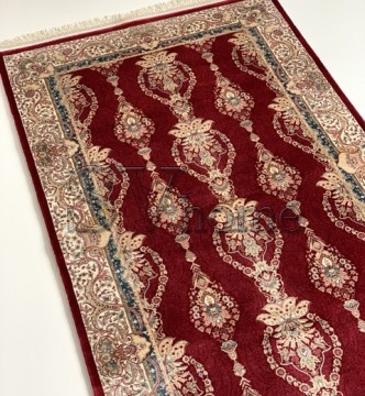 Бамбуковый ковер ELEXUS HEREKE YY083 BORDO - высокое качество по лучшей цене в Украине.