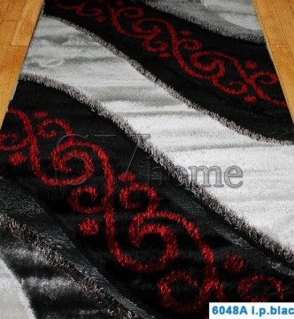 Високоворсний килим Allure Cosmo LEATHER 6048A i.p.black-i.p.white - высокое качество по лучшей цене в Украине.