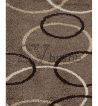 Високоворсна килимова доріжка First Shaggy 4006 , BEIGE - высокое качество по лучшей цене в Украине.