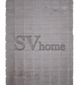 Високоворсний килим ESTERA  cotton block atislip l.grey - высокое качество по лучшей цене в Украине.