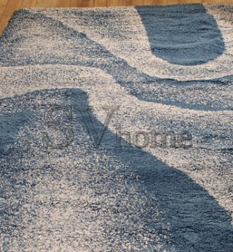 Високоворсний килим Gold Shaggy 9854 B.BLUE - высокое качество по лучшей цене в Украине.