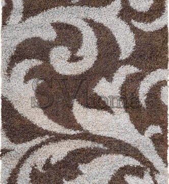 Високоворсний килим Loca 9161A d.brown - высокое качество по лучшей цене в Украине.