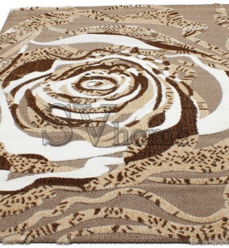 Високоворсний килим Luna 2452a p.brown-p.bone - высокое качество по лучшей цене в Украине.