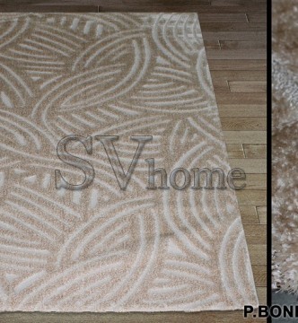 Високоворсний килим Luna 2434a p.bone-p.bone - высокое качество по лучшей цене в Украине.