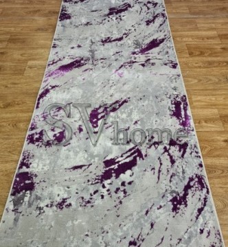Синтетичена килимова доріжка MODA 4576 LILAC / VIZON GRI HB - высокое качество по лучшей цене в Украине.