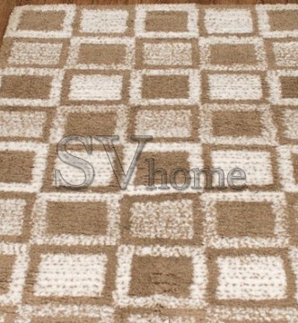 Високоворсний килим Montreal 908 BEIGE-WHITE - высокое качество по лучшей цене в Украине.