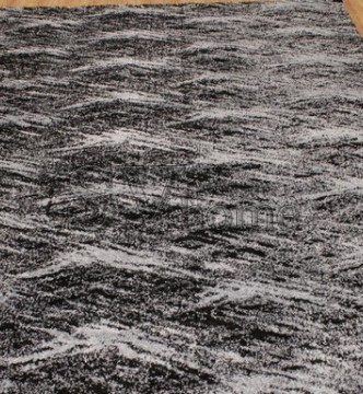 Високоворсний килим Montreal 929 BLACK-GREY - высокое качество по лучшей цене в Украине.