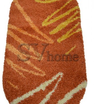 Високоворсний килим Shaggy 0791 terracotta - высокое качество по лучшей цене в Украине.